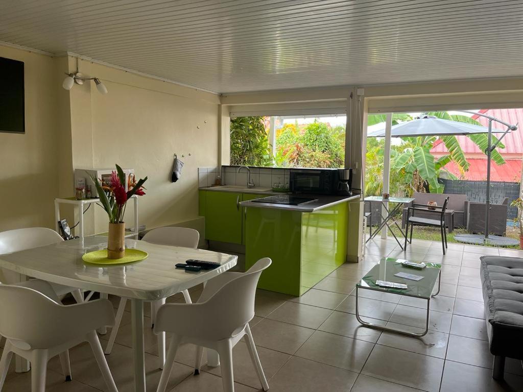 Agreable Appartement En Rez-De-Jardin A 450M De La Mer Сент-Ан Екстериор снимка